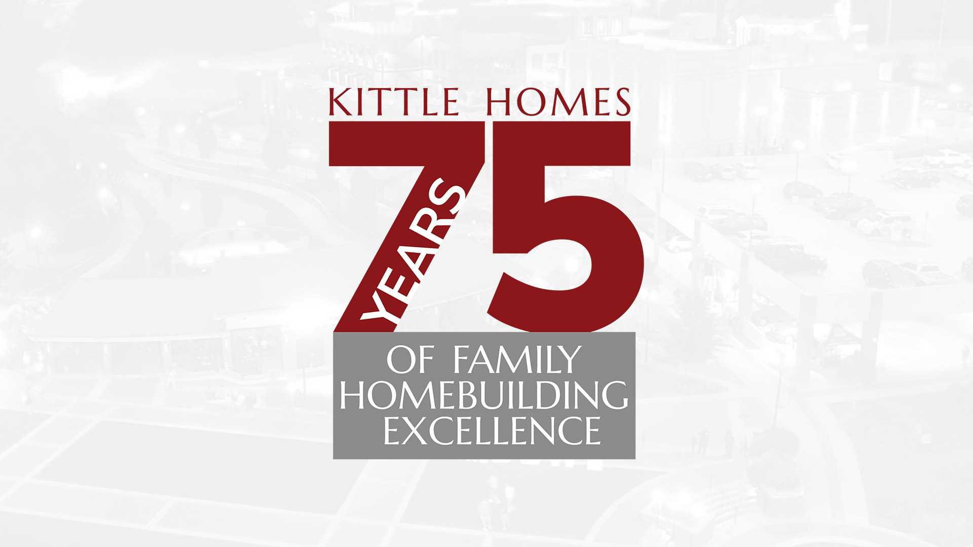 75 year logo | kittle homes